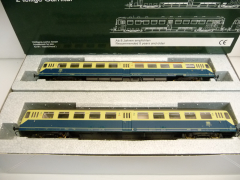 Kato 30803 H0 Triebwagen ETA 150 / ESA 150 2-teilig beige / blau Ep IV 2L= DC