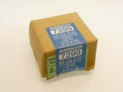 Märklin 7299 H0 Packung mit 200 M-Gleis Schrauben Metallgleis