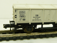 5902 Klappdeckelwagen Kalk DB 72 132 grauweiss Arnold N