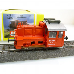Brawa H0 0485.1 Köf II Südostbahn Mandarinli Tm 34 rot AC für Märklin