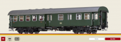 Brawa 46108 H0 Halbgepäckwagen BPw4yge Umbauwagen grün der DB Ep.III