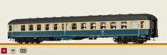 Brawa 58056 H0 Personenwagen Byl421 Mitteleinstiegswagen blau/beige der DB Ep.IV
