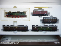 Fleischmann 1890 H0 AC Preußischer Personenzug Ep. I Dampflok T 18 5-teiliges Set Sonderserie