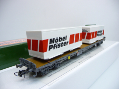 HAG H0 394 Containerwagen der SBB Möbel Pfister 390 0 217-0 Rs für Märklin