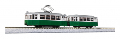 Kato K14806-2 Spur N Straßenbahn Düwag 2-teilig grün/weiß