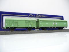 Lima L303176 H0 2-teiliges Güterwagen Set Typ Gmhs + Habis HENKEL der DB