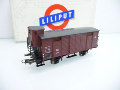Liliput 213 03 H0 Güterwagen der DB 132 557 braun