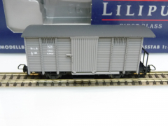 Liliput 316606 H0 Gedeckter Güterwagen G182 STLB 2-achsig grau