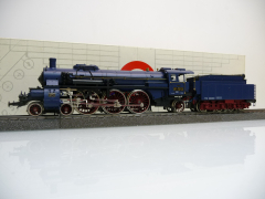 Liliput 40 06 H0 Dampflok Badische IVh 1013 Ba. St.B. blau für Märklin 3L wie NEU !!