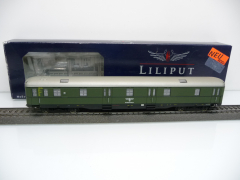 Liliput L383803 H0 Schürzenwagen Post DRG 5180 Bln grün