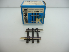 2104 Gerades K-Gleis 1/8 22,5mm Märklin H0