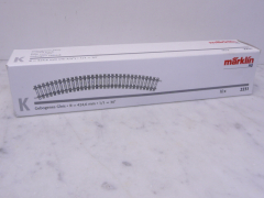 Märklin 2231 H0 Gebogenes K-Gleis 30 Grad - neuwertig