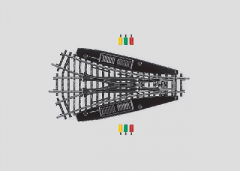 Märklin 2270 H0 Symmetrische Dreiwegweiche K-Gleis neuwertig