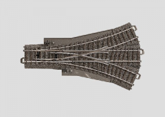 Märklin 24630 H0 Dreiwegweiche C-Gleis 188,3mm 24,3 Grad mit 2 Antrieben wie neu !!