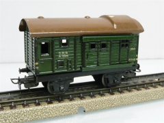 390 Güterzug Gepäckwagen grün Blech 40er Jahre Märklin H0 Rarität