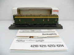 Märklin 4229 H0 Schnellzug-Postwagen Ep. I Königlich Württembergischen Post grün