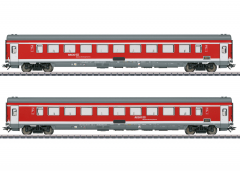 Märklin 42989 H0 Reisezugwagen-Set 2 München-Nürnberg-Express Ep. VI mit Innenbeleuchtung