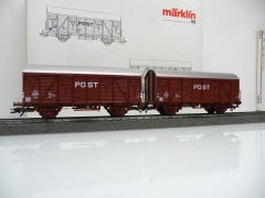 Märklin 46271 H0 Ged. Güterwagen-Set PTT / NS 2-teilig zum Post-Triebwagen wie ladenneu !!