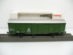 Märklin 4736 H0 Bahnpostwagen 00-03 691-5 Post grün