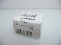 Märklin 7599 H0 Senkholzschrauben K-Gleis 200 Stk. 1,4 x 10mm