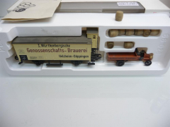 84794 Güterwagen Genossenschafts-Brauerei Set mit Holzfäßchen Museum 1994 - Märklin H0