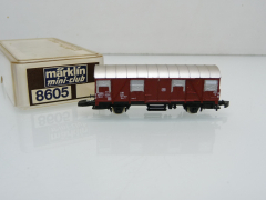 Märklin 8605 Z Gedeckter Güterwagen braun 155 5 154-7 DB braun TOP in OVP