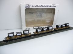 MD 402 Set 3-teilig Rungenwagen beladen mit PHOENIX Gummibandrollen