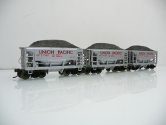 Metaltrain H0 3er Set USA U-29 Ore Cars UNION PACIFIC 27181 27182 27183