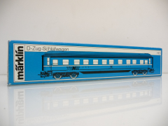 Märklin 4130 H0 D-Zug Schlafwagen blau der DB 61 80 71-41803 -1 Blech aus 1987 ladenneu in OVP