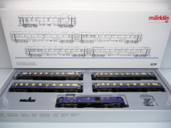 Märklin 4228 H0 Wagen-Set Rheingold mit 5 edlen Blech - Schnellzugwagen DRG