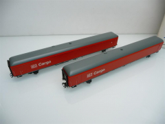 Märklin 42902 H0 Wagen-Set Info-Wagen DB Cargo 2-teilig rot