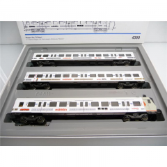 Märklin 4390 H0 3-teiliges S-Bahn Wagen-Set der DB mit Lichtwechsel MHI