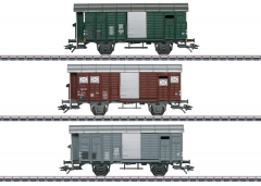 Märklin 46568 H0 Güterwagen-Set der SBB mit 3 gedeckten Güterwagen K3