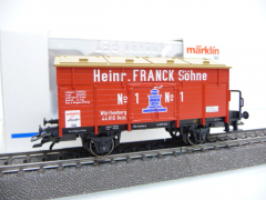 Märklin 46969 H0 Klappdeckelwg Franck Söhne Jahreswagen 1996 rot TOP in OVP
