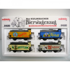 Märklin 84680 H0 Kulmbacher Bierwagenzug 4-teilig MHI Sondermodelle