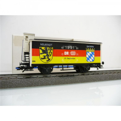 Märklin 91702 H0 Güterwagen 28.September 1991 DR DB Lückenschluß Neustadt - MHI