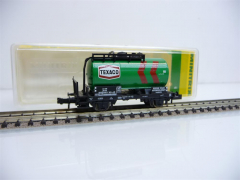13546 Kesselwagen 2-achsig TEXACO grün 000 1 361-3 Minitrix N