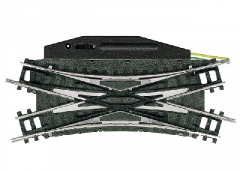 Minitrix 14968 Spur N Elektromagnetische Doppel-Kreuzungsweiche - 30°