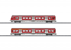 Minitrix 15980 N Personenwagen-Set S-Bahn rot mit Steuerwagen DIGITAL
