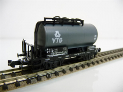 Minitrix N 51 3540 00 Kesselwagen 2-achsig grau VTG