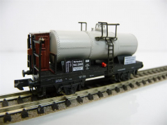 Arnold N 4502 Kesselwagen mit Brhs 2-achsig grau Wilhelm Burk Stuttgart Korntal