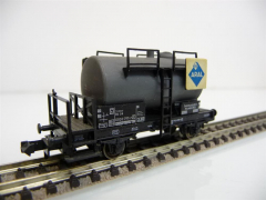 Fleischmann N 8403 Kesselwagen 2-achsig grau Aral
