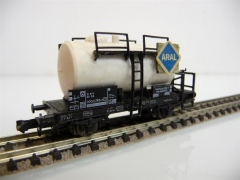 Fleischmann N 8403 Kesselwagen, 2-achs., weiß `Aral´