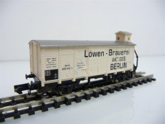 Arnold N 4129 Wärmeschutzwagen mit Brhs 2-achsig LÖWEN-BRAUEREI BERLIN