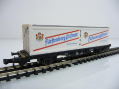 Roco N 8244 Container-Tragwagen mit 40´ Container Fürstenberg Pilsener