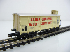 Arnold N 4297 Wärmeschutzwagen mit Brhs Aktienbrauerei Wulle Stuttgart