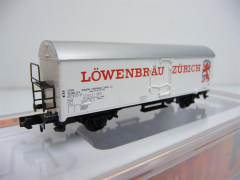 Arnold N 4566 Kühlwagen / Bierwagen Ichqrs 2achsig weiß LÖWENBRÄU ZÜRICH
