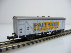 Roco N 25011 Kühlwagen Tko 02 2-achsig weiß PAULANER Bier aus München