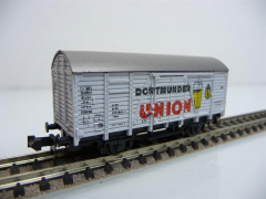Roco N 25045 Gedeckter Güterwagen / Bierwagen G 20 2-achsig DORTMUNDER UNION