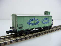 Arnold N 4267 Wärmeschutzwagen 2achsig m. Brhs G10 türkis STAATL. FACHINGEN